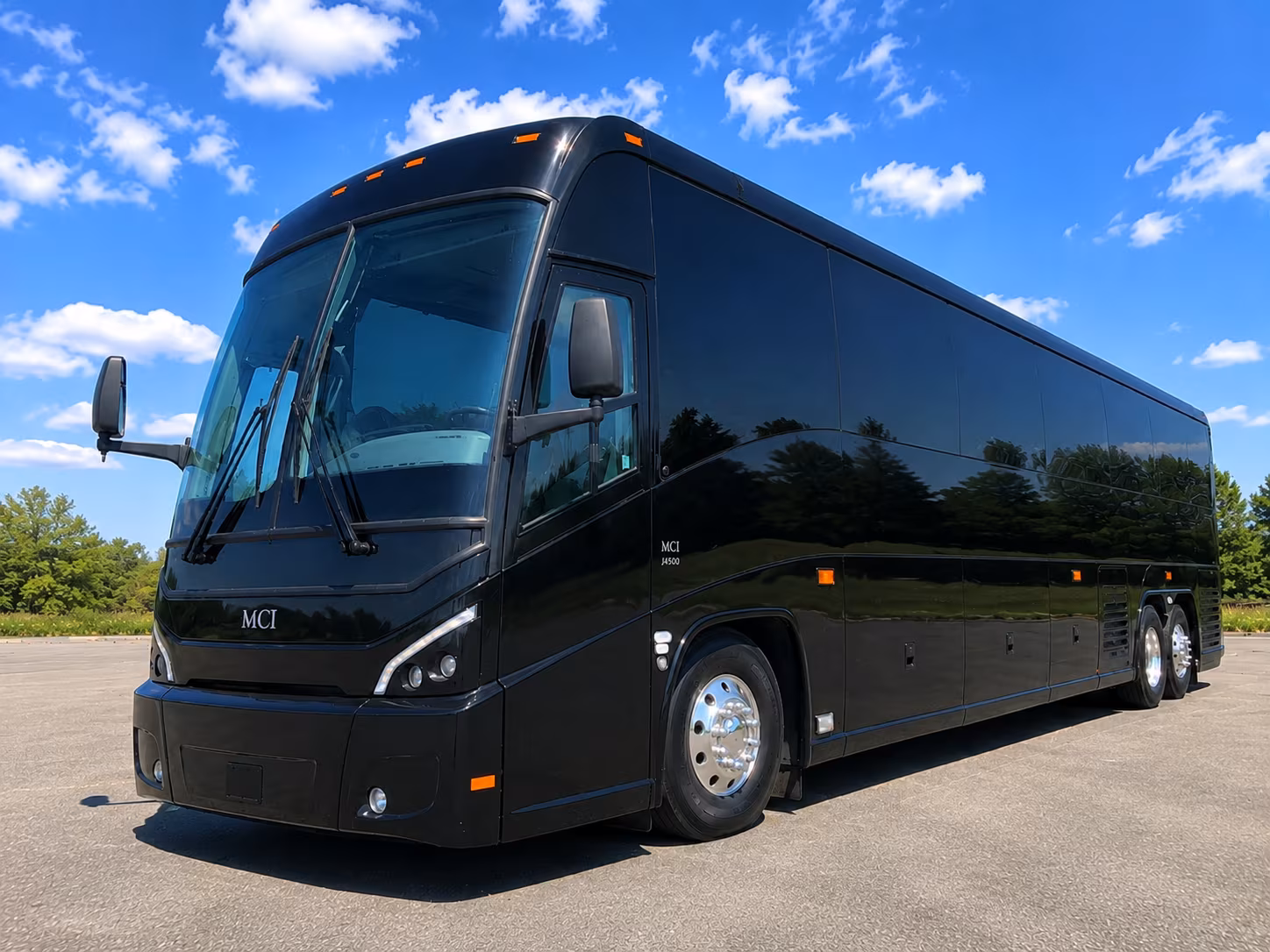 56 passenger charter bus