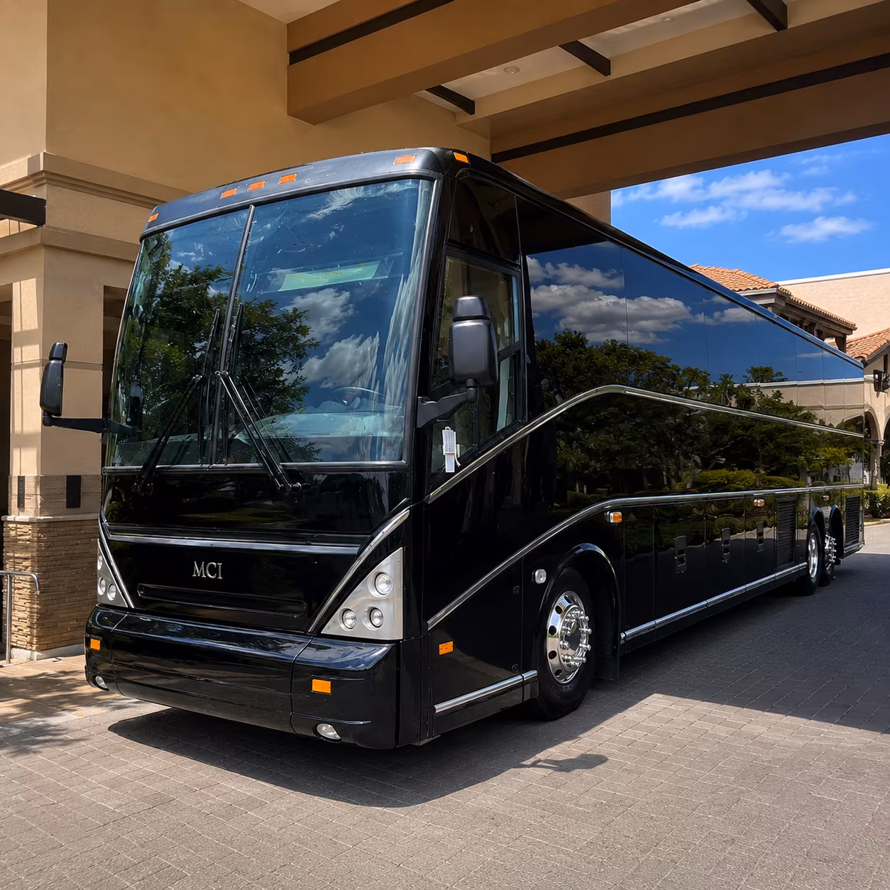 bus rentals for off site meetings team events and corporate retreats