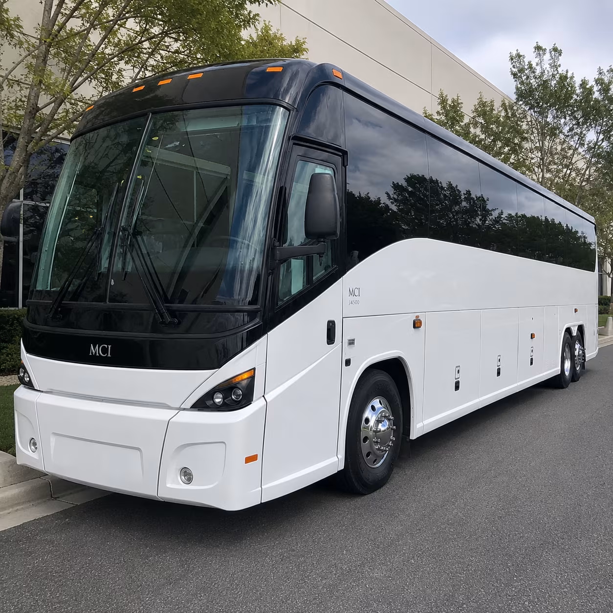 employee shuttle buses to job sites in vernon and city of commerce
