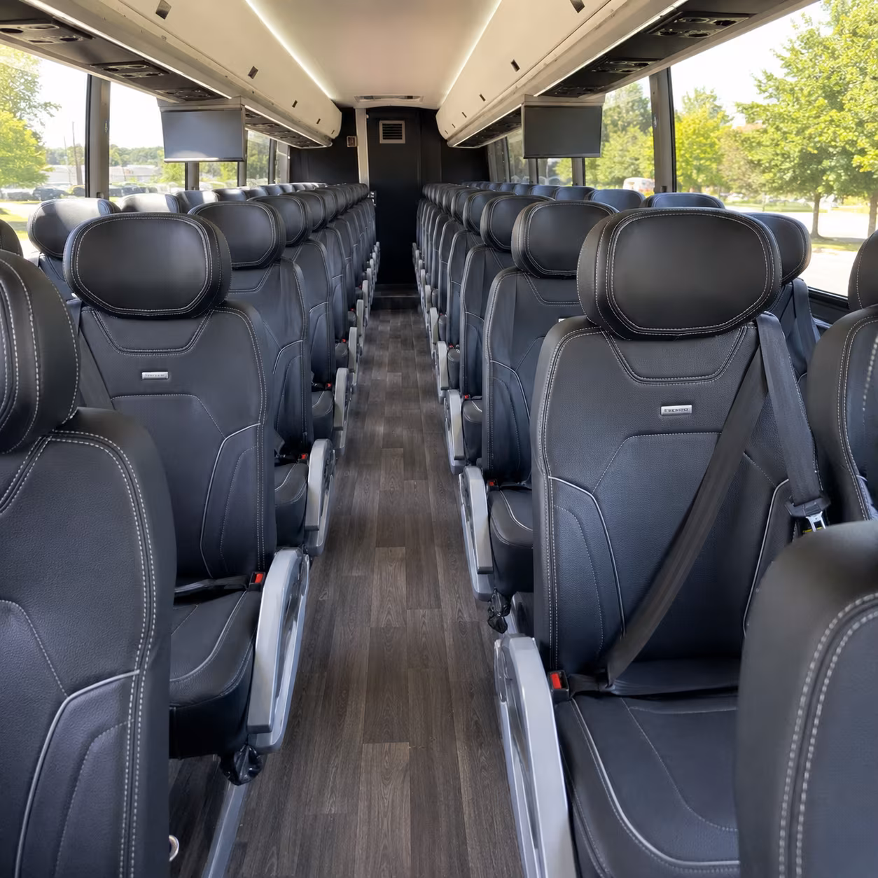 south gate charter bus interior gallery