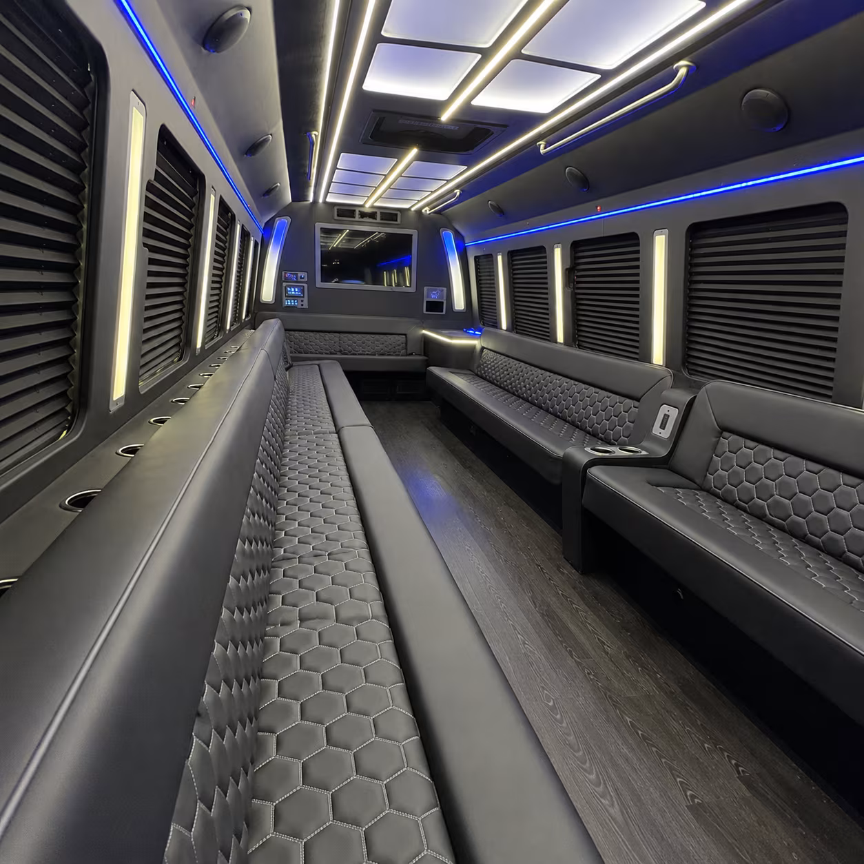 south gate party bus rentals inside