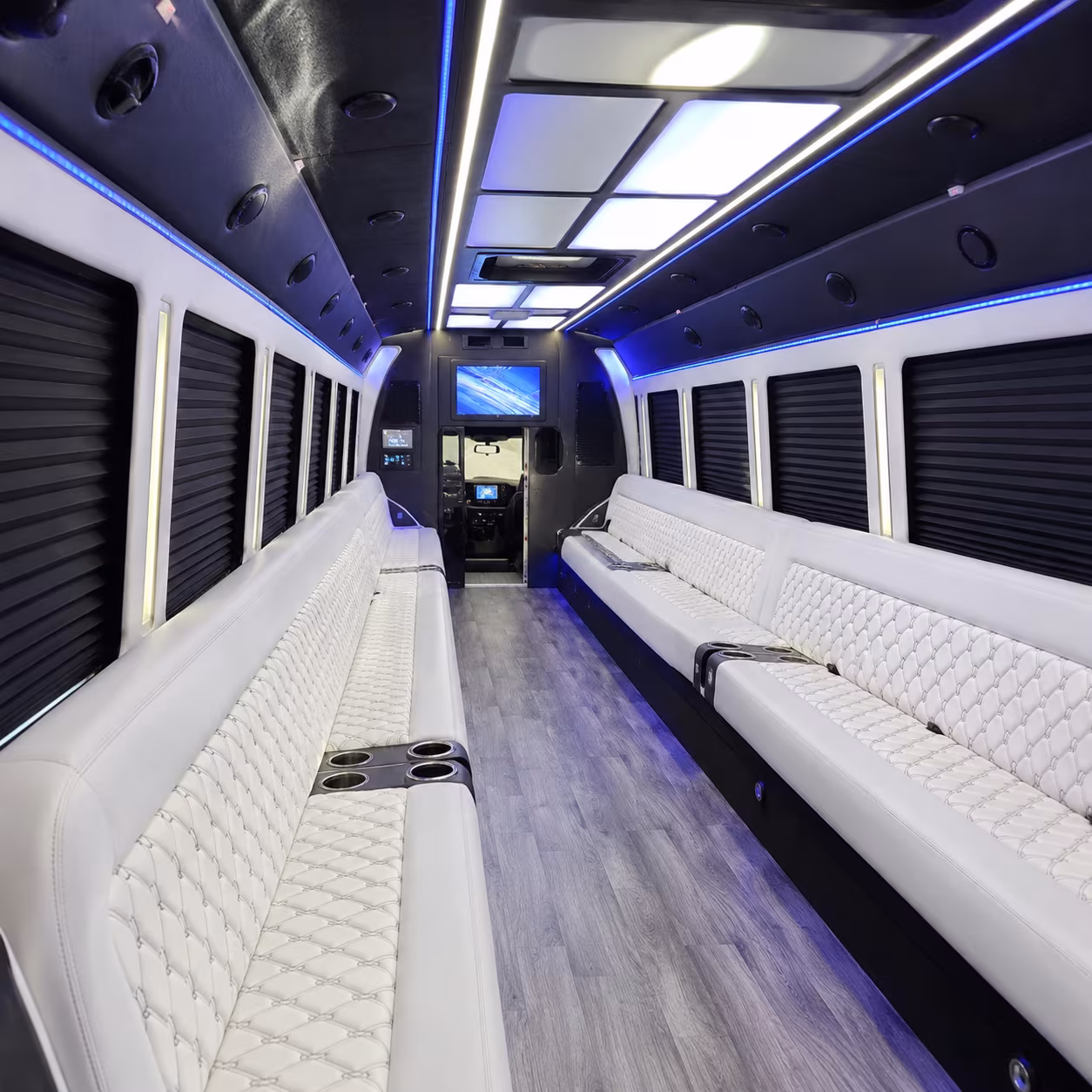 south gate wedding party bus rental