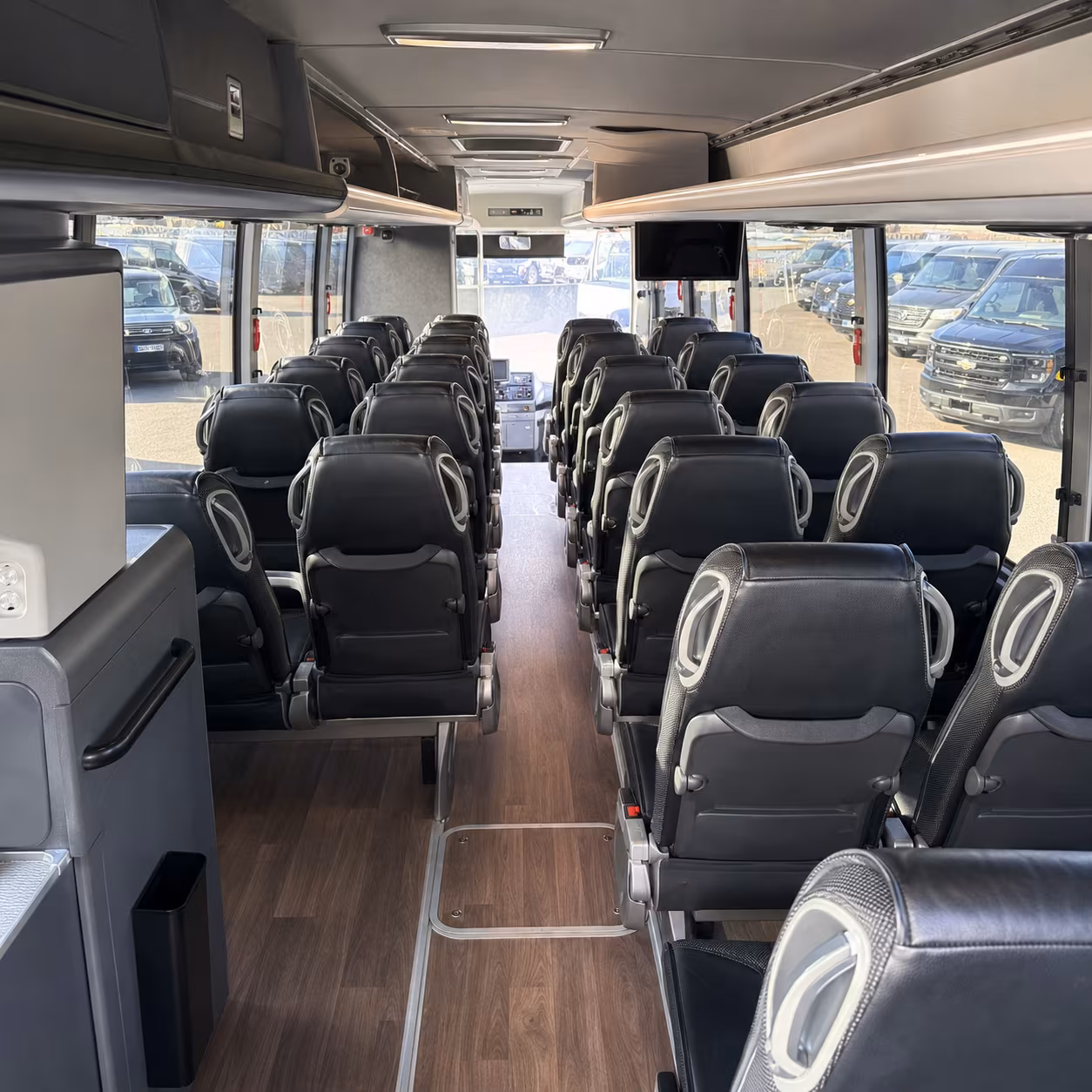 south gate wedding transportation onboard seating