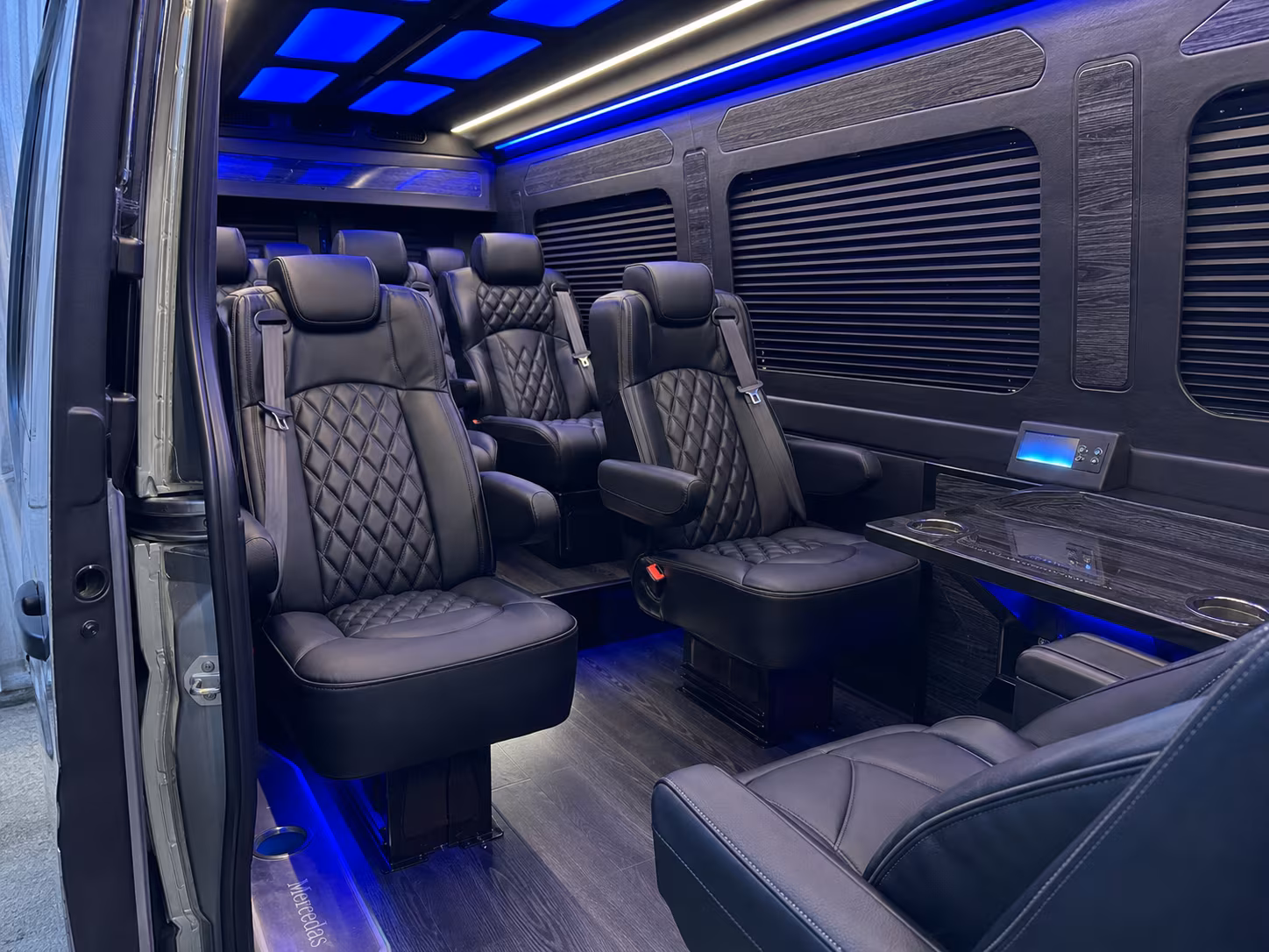 sprinter van transportation for groups and events across south gate